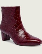 Lauren Ralph Lauren De piele botine cu toc Demi