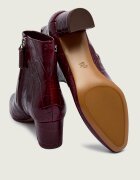 Lauren Ralph Lauren De piele botine cu toc Demi