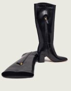 Lauren Ralph Lauren De piele cizme cu toc Raelynn