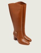 Lauren Ralph Lauren De piele cizme cu toc Raelynn