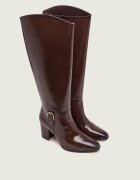 Lauren Ralph Lauren De piele cizme cu toc Raelynn