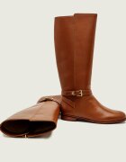 Lauren Ralph Lauren De piele cizme de echitație Brooke