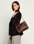 Lauren Ralph Lauren De piele geantă pe umăr Luxe Pebble