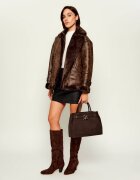 Lauren Ralph Lauren De piele geantă shopper Blaike