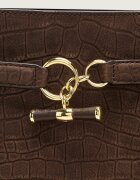 Lauren Ralph Lauren De piele geantă shopper Blaike