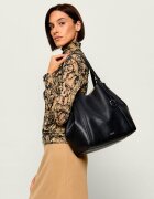Lauren Ralph Lauren De piele geantă shopper Tasha