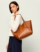 Lauren Ralph Lauren De piele geantă shopper Tasha