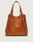 Lauren Ralph Lauren De piele geantă shopper Tasha