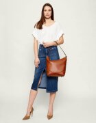 Lauren Ralph Lauren De piele hobo TASHA