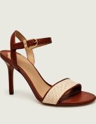 Lauren Ralph Lauren De piele sandale cu toc subțire GWEN