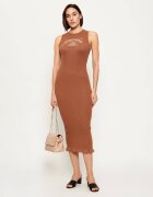 Lauren Ralph Lauren De piele șlapi cu toc gros EVERLEY