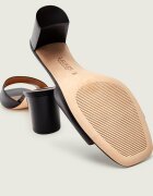 Lauren Ralph Lauren De piele șlapi cu toc gros EVERLEY