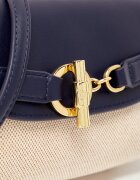 Lauren Ralph Lauren Geantă poștaș Blaike cu adaos de piele
