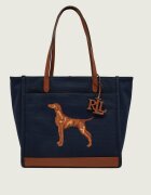Lauren Ralph Lauren Geantă shopper Cameryn cu adaos de piele