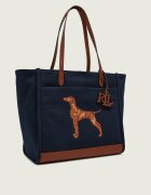 Lauren Ralph Lauren Geantă shopper Cameryn cu adaos de piele