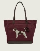 Lauren Ralph Lauren Geantă shopper Cameryn cu adaos de piele