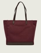 Lauren Ralph Lauren Geantă shopper Cameryn cu adaos de piele