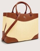 Lauren Ralph Lauren Geantă shopper MARCY cu adaos de piele