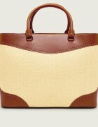 Lauren Ralph Lauren Geantă shopper MARCY cu adaos de piele