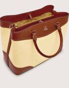 Lauren Ralph Lauren Geantă shopper MARCY cu adaos de piele