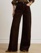 Lauren Ralph Lauren Pantaloni | catifea reiată | Relaxed fit | high rise