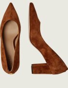 Lauren Ralph Lauren Pantofi cu toc LANETTE | piele întoarsă