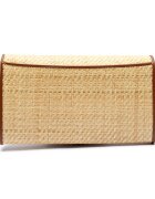 Lauren Ralph Lauren Poșetă plic Adair 20 cu adaos de piele