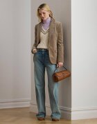 Lauren Ralph Lauren Sacou | regular fit | catifea reiată
