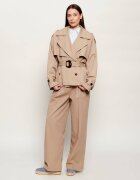 Lauren Ralph Lauren Sneakers Luize Chambray cu adaos de piele