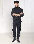 LES HOMMES de lână pantaloni cargo | regular fit