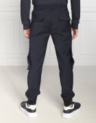 LES HOMMES de lână pantaloni cargo | regular fit