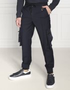 LES HOMMES de lână pantaloni cargo | regular fit