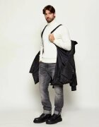 LES HOMMES Geacă cu bretele | Regular Fit