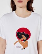 Liu Jo Beachwear Tricou | Relaxed fit