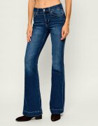 Liu Jo Blugi Authentic Beat | flare fit cu adaos de lână