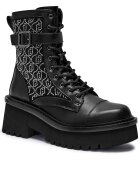 Liu Jo Botine cu platformă Flair 03 cu adaos de piele