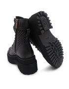 Liu Jo Botine Purple 34 cu adaos de piele