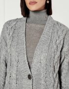 Liu Jo Cardigan | Oversize fit cu adaos de lână