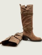 Liu Jo Cizme cu toc Colby 02 | piele întoarsă