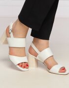 Liu Jo De piele sandale cu toc gros Clara 2