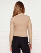 Liu Jo Geacă de piele | Slim Fit