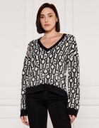 Liu Jo Pulover | Loose fit cu adaos de lână