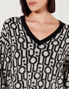 Liu Jo Pulover | Loose fit cu adaos de lână