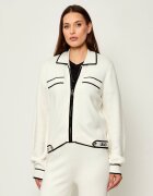 Liu Jo Sport Pulover | regular fit cu adaos de mătase