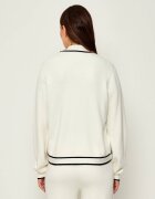 Liu Jo Sport Pulover | regular fit cu adaos de mătase