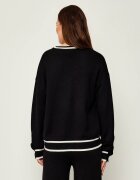 Liu Jo Sport Pulover | Relaxed fit cu adaos de mătase