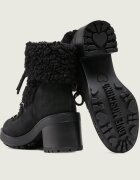 Love Moschino Botine cu toc | shearling cu adaos de piele