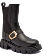 Love Moschino De piele botine cu platformă
