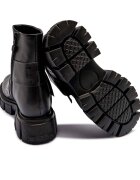 Love Moschino De piele botine cu platformă