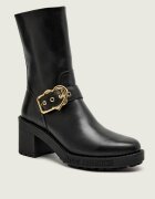 Love Moschino De piele botine cu toc